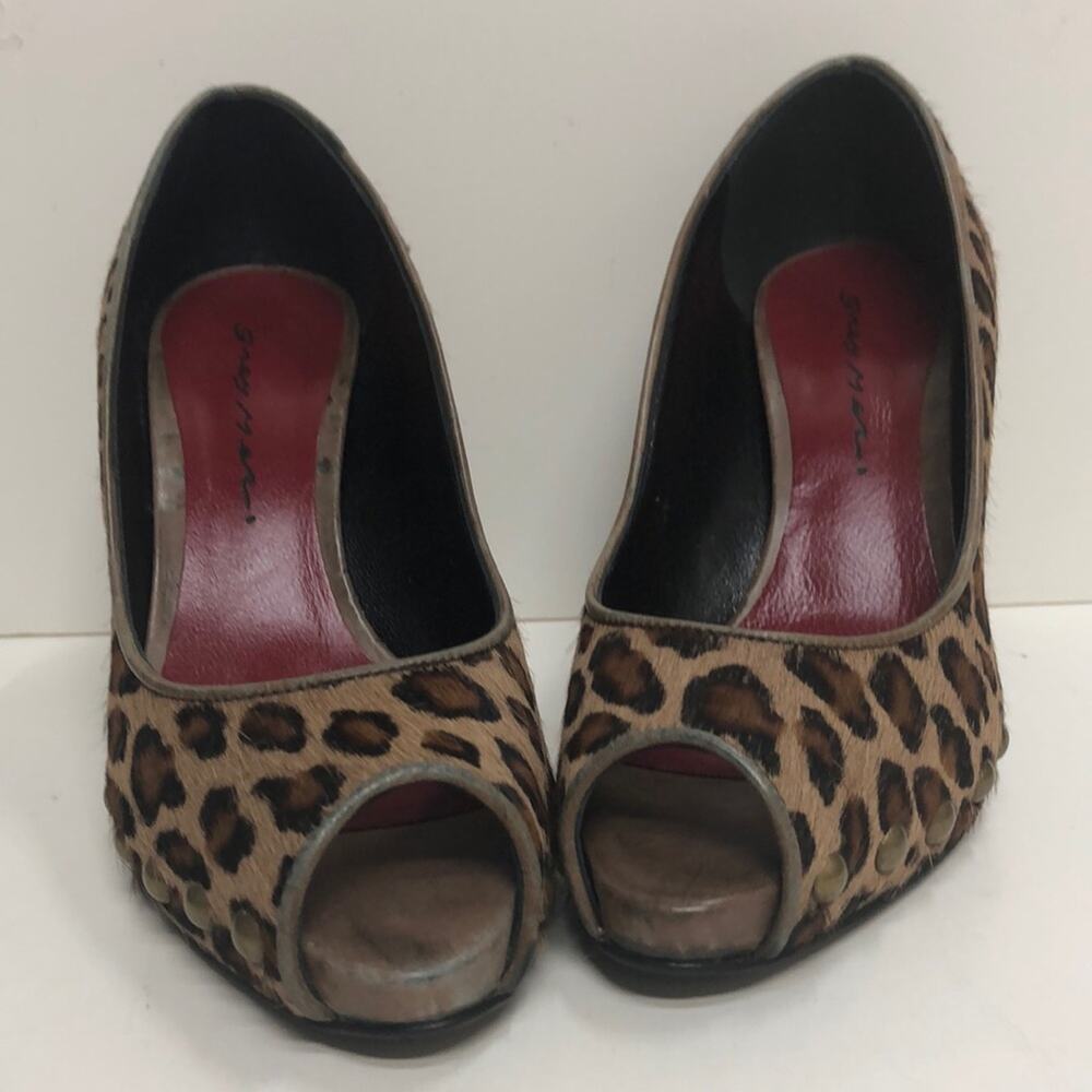 Grey Mer Made in Italy Leopard Pony HH Platform